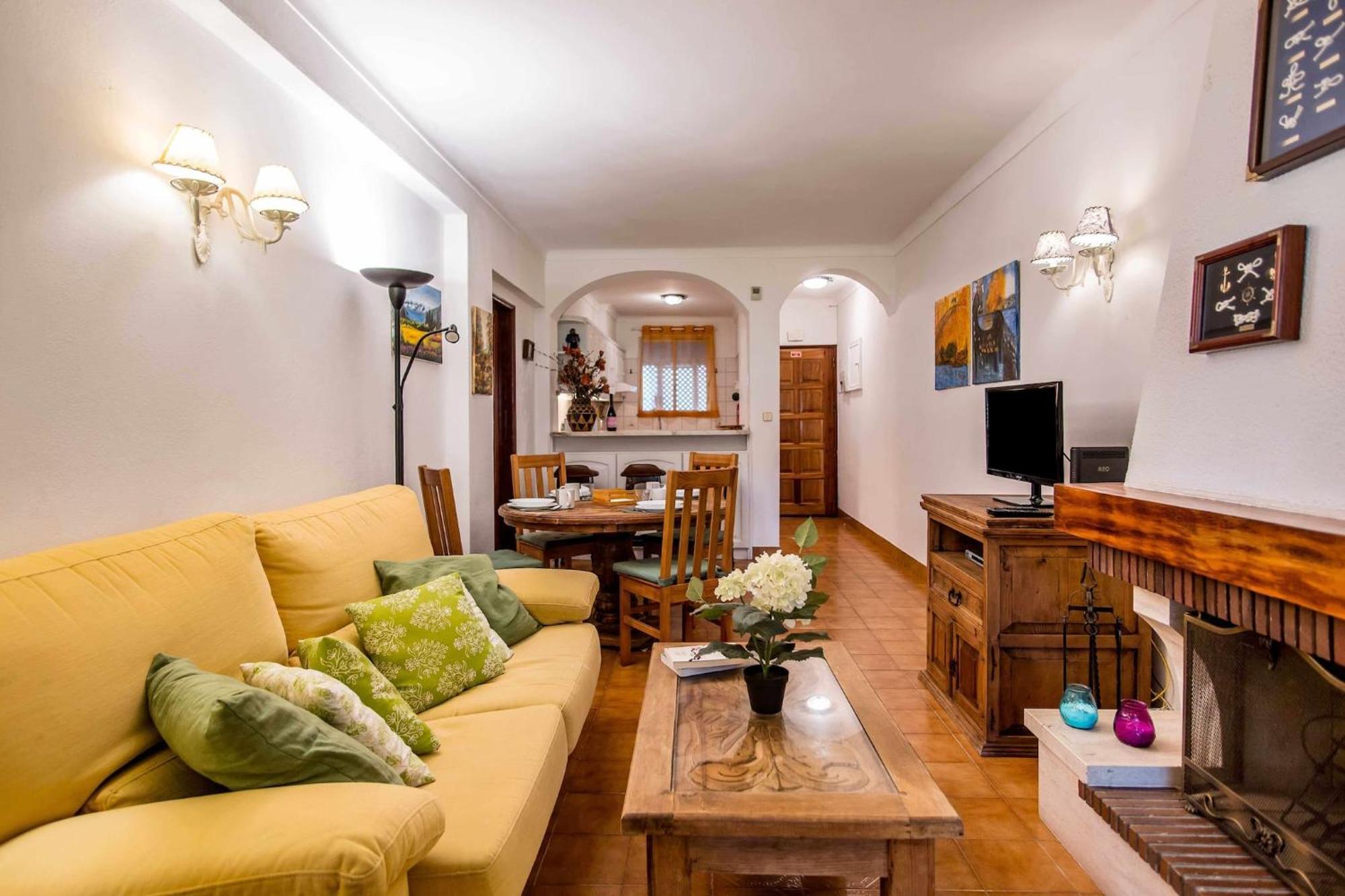 Casa Falesia T2 - Garden View - 5 Min From The Beach - Wifi Olhos de Agua  Extérieur photo